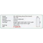 Omni RFL-200 Emergency Mini Torch Flashlight (Candy Colors) - KHM Megatools Corp.
