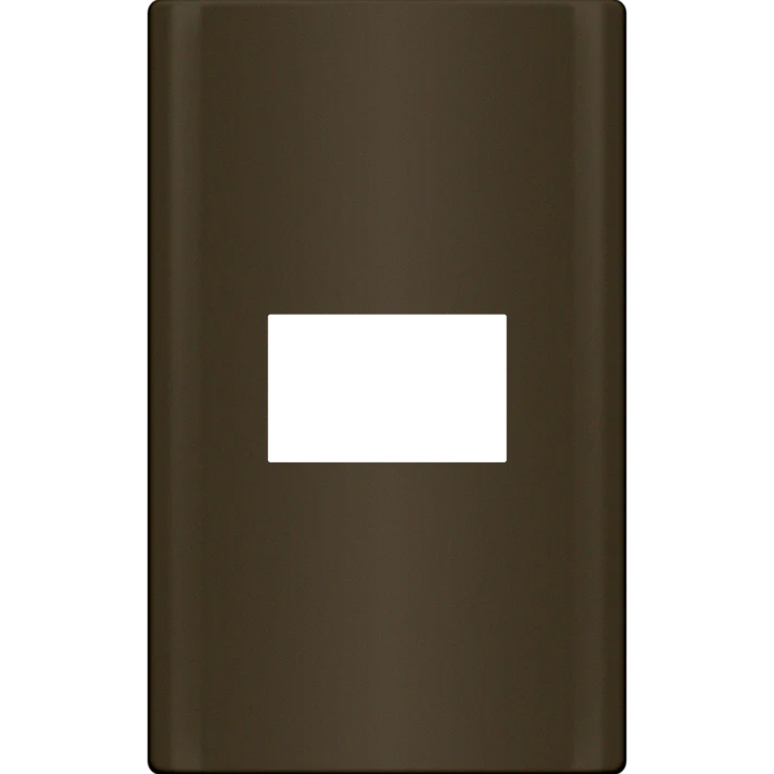 Royu RMP1/DG  1-Gang Plate (Plano) [Dark Gray] | Royu by KHM Megatools Corp. Main image