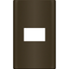 Royu RMP1/DG  1-Gang Plate (Plano) [Dark Gray] | Royu by KHM Megatools Corp.