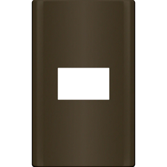 Royu RMP1/DG  1-Gang Plate (Plano) [Dark Gray] | Royu by KHM Megatools Corp.