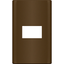 Royu RMP1/DW 1-Gang Plate (Plano) [Dark Wood] | Royu by KHM Megatools Corp.