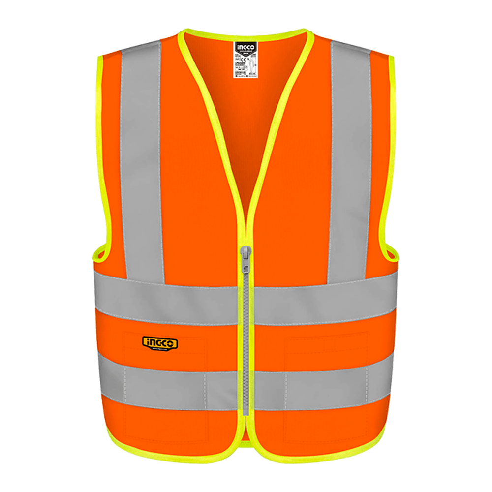Ingco RV82XL Reflective Safety Vest XL (Orange) | Ingco by KHM Megatools Corp. Main image