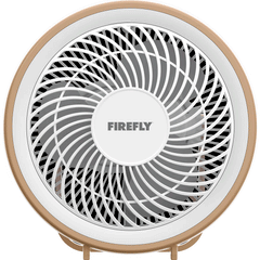 Firefly FEL669 Rechargeable Desk Fan with Ring Lamp