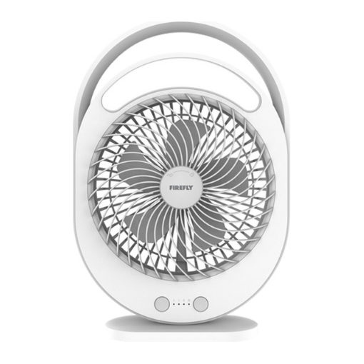 Firefly FEL658 Rechargeable Fan with Night Lamp