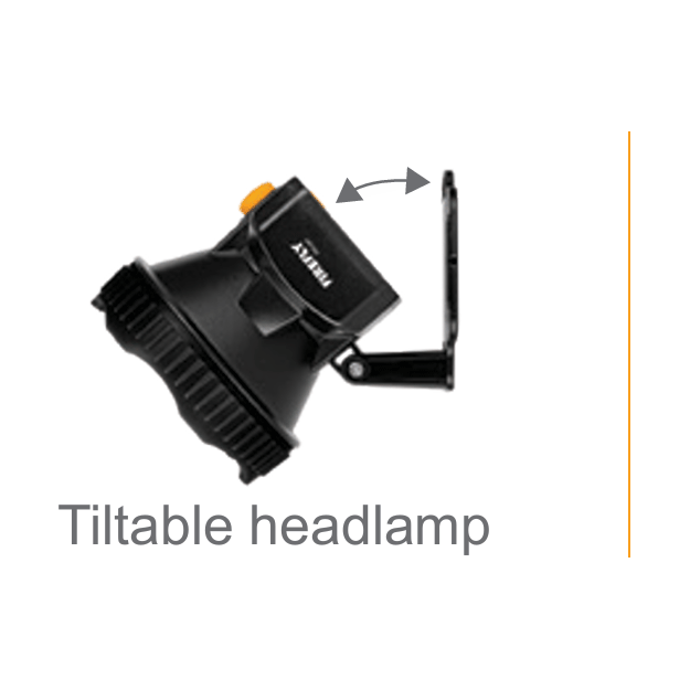 Firefly FEL561 Rechargeable LED Headlamp - IP67 Water Resistant Secondary image
