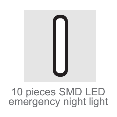 Firefly FEL645 Rechargeable Mist Fan with Built-in Emergency Light