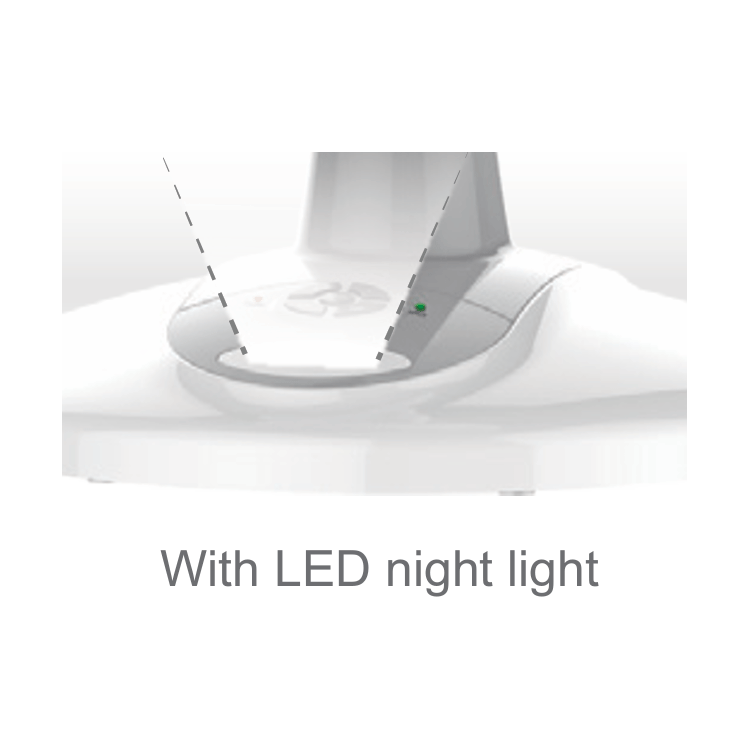 Firefly FEL635 16" Rechargeable Stand Fan with LED Night Light Secondary image