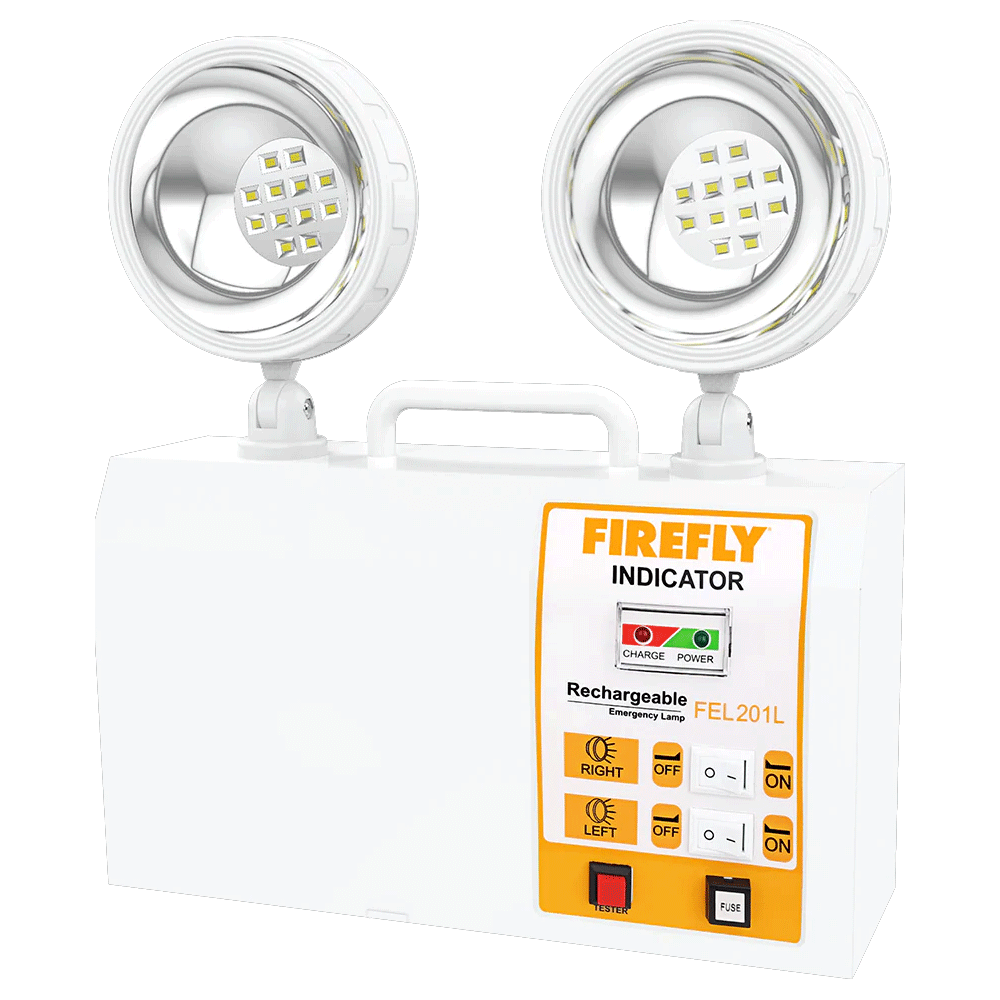 Firefly Rechargeable Twinhead Emergency Lamp | Firefly by KHM Megatools Corp. Main image