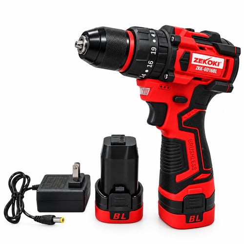 Zekoki ZKK-1616MD Brushless Cordless Impact Drill 10mm 16V [Kit]