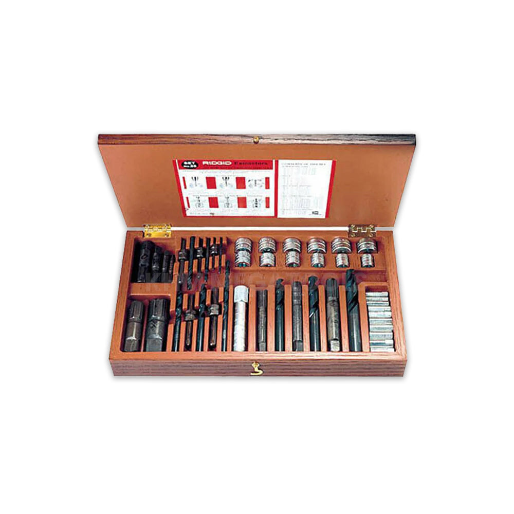 Ridgid Model #25 61pcs Screw Extractor Tool Set – ToolsSavvy.ph