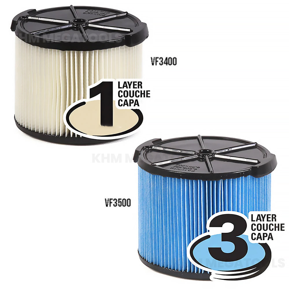 Ridgid Filters for WD-4075KR 4 Gallons Only | Ridgid by KHM Megatools Corp. Main image