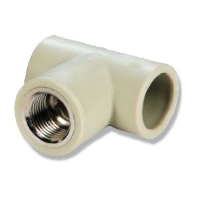 Royu Pipe Female Threaded Tee [Hot&Cold] (PPR Fittings) | Royu by KHM Megatools Corp. Main image
