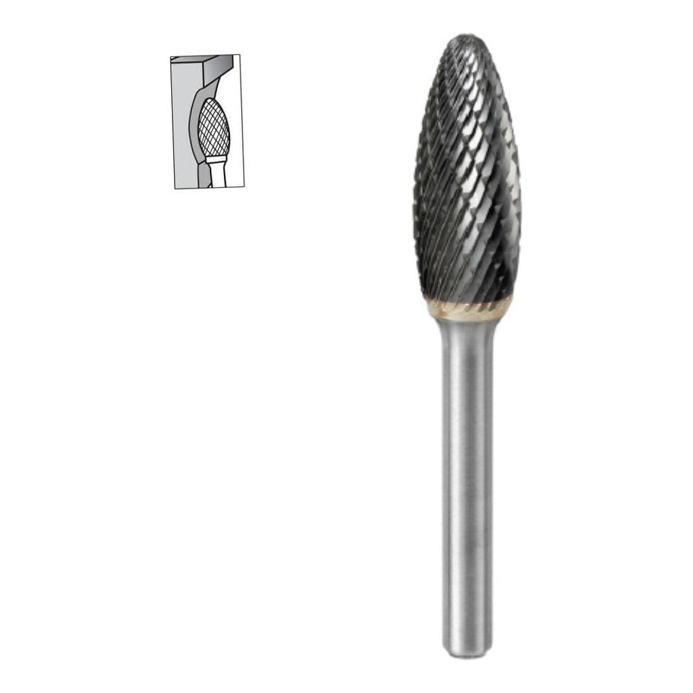 S-Ks Tools FL-1020 Carbide Burrs (Flame) for Grinding | S-Ks Tools USA by KHM Megatools Corp. Main image