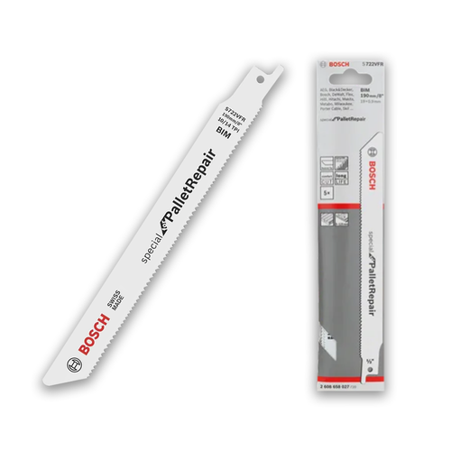 Bosch PRO S722VFR Pallet Repair Reciprocating Saw Blade 190mm (2608658027)