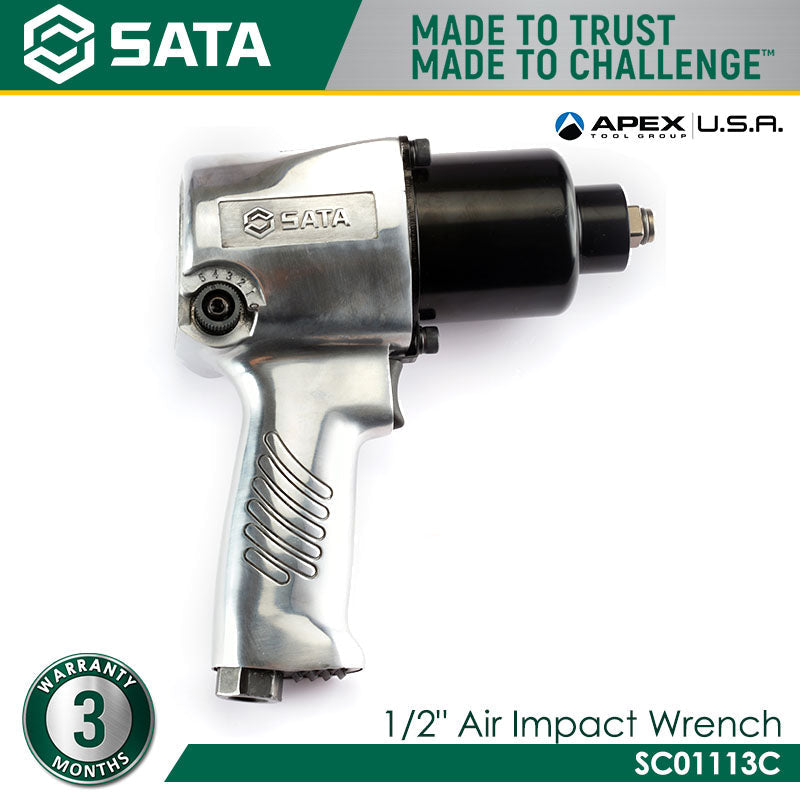 Sata SC01113C 1/2" Air Impact Wrench - view 2