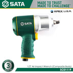 Sata SC01119 1/2" Air Impact Wrench (Composite Body) - view 3