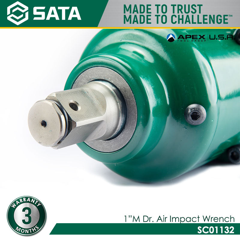 Sata SC01132 1" Dr. Air Impact Wrench (8" Anvil) - view 2