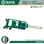 Sata SC01133 1" Heavy Duty Air Impact Wrench - view 2