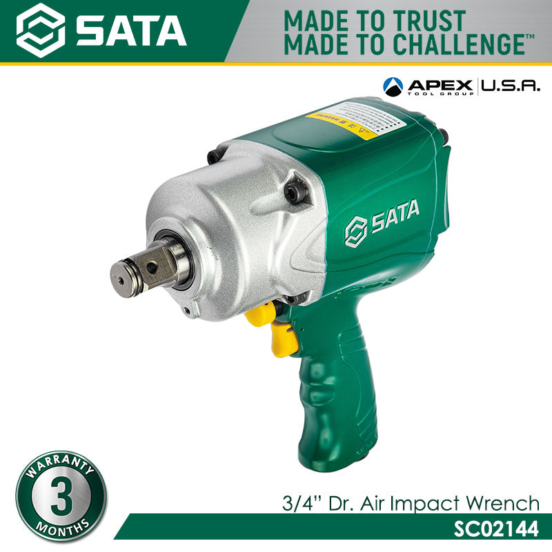 Sata SC02144 3/4" Dr. Air Impact Wrench