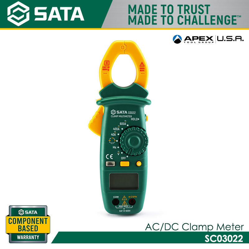 Sata SC03022 AC/DC Clamp Multimeter Secondary image
