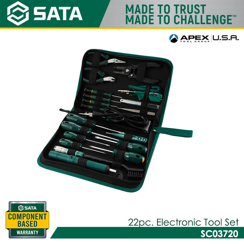 Sata SC03720 22Pc. Electronic Tool Set Main image