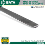 Sata SC03936 Half Round Second Cut File 8" - view 2