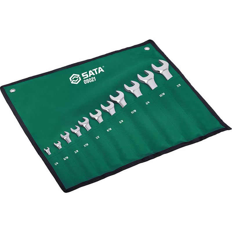 Sata SC09021 11Pc. Combination Wrench Set, SAE