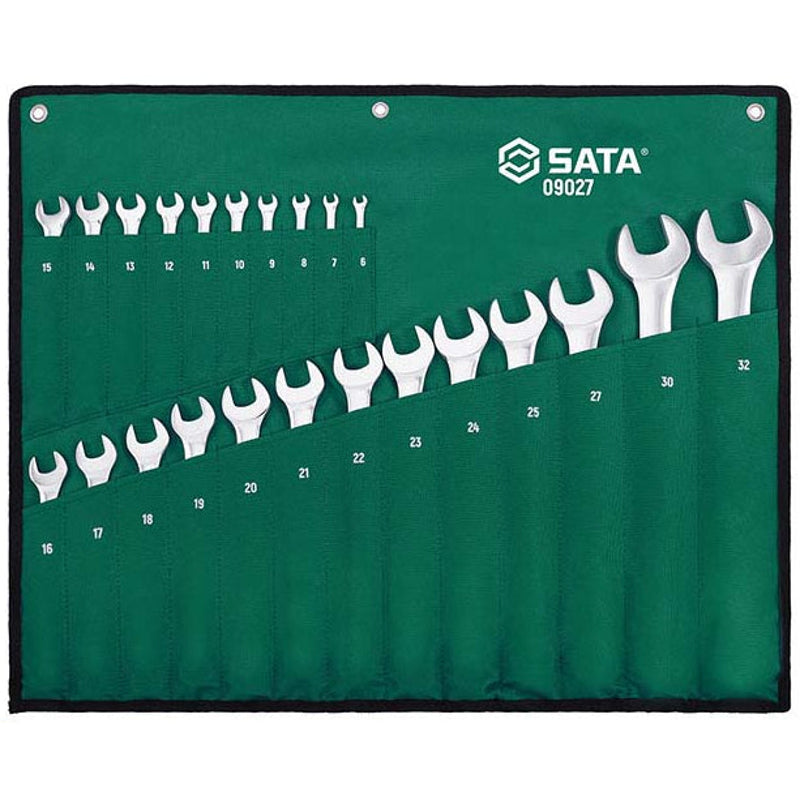Sata SC09027 23Pc. Full Polish Combination Wrench Set Main image