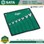 Sata SC09042 7Pc Flex Ratcheting Wrench Set 10-19mm