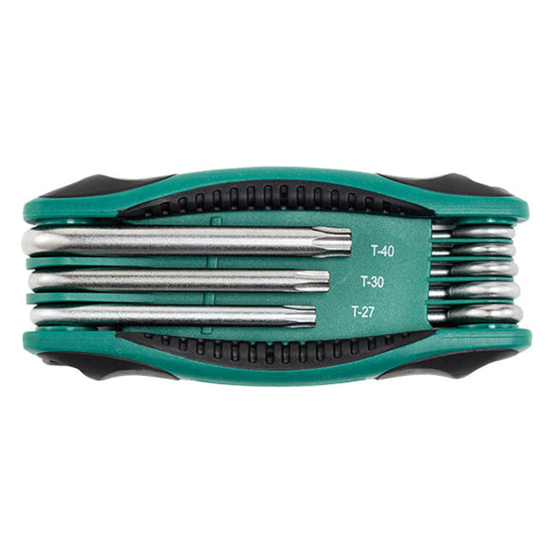 Sata SC09123 8Pc. Folding Tamper-Proof Torx Key Set Main image