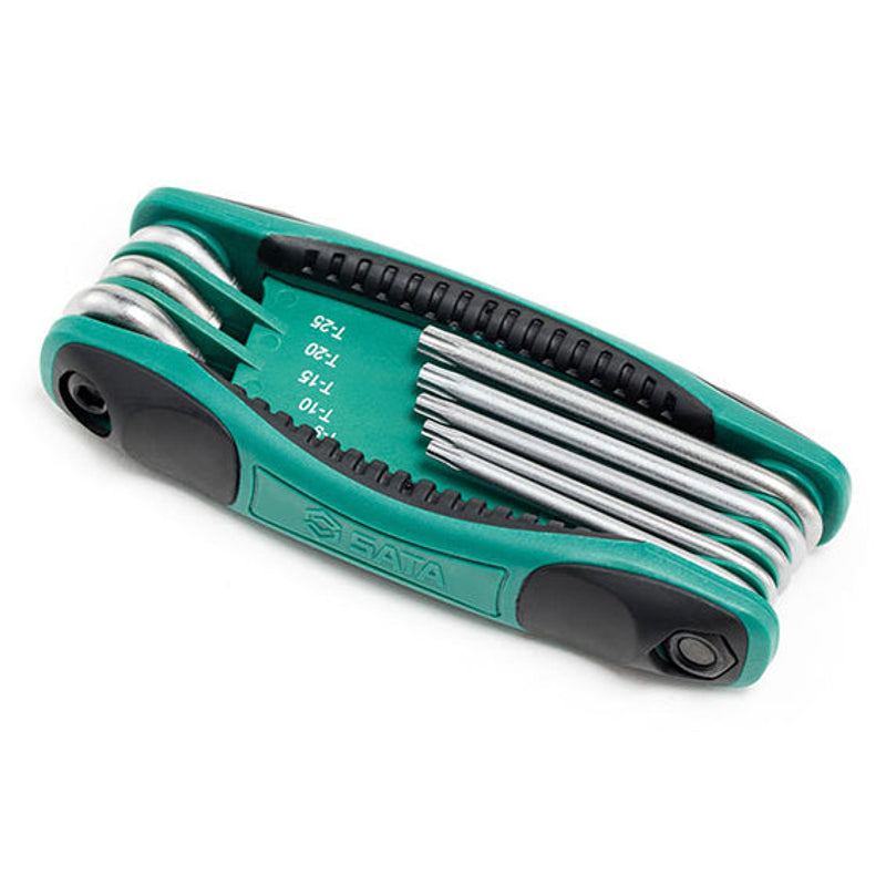 Sata SC09123 8Pc. Folding Tamper-Proof Torx Key Set Secondary image