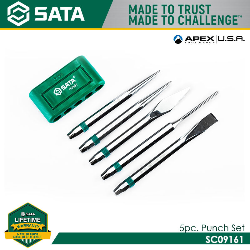Sata SC09161 5Pc. Punch Set Secondary image