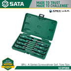 Sata SC09305 8Pc. A Series Screwdriver Set, Torx Tips