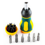 Sata SC09348 6Pc. Ratcheting Stubby Screwdriver Set - view 2