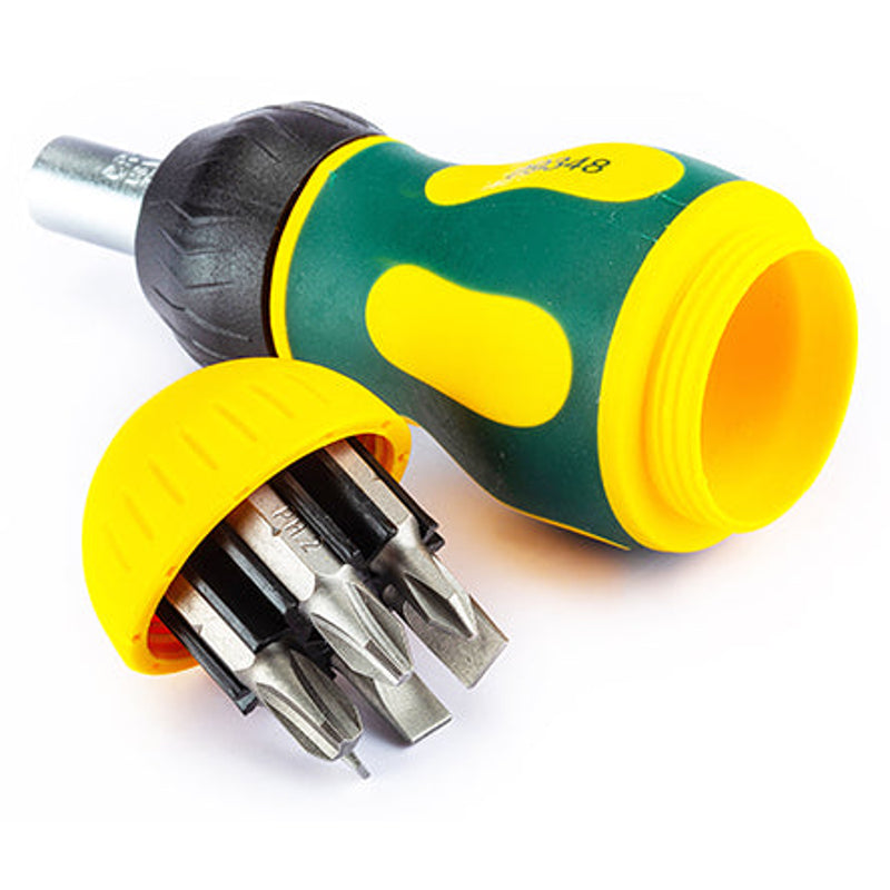 Sata SC09348 6Pc. Ratcheting Stubby Screwdriver Set - view 3