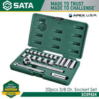 Sata SC09524 22Pc. 3/8" Dr. Socket Set - view 2