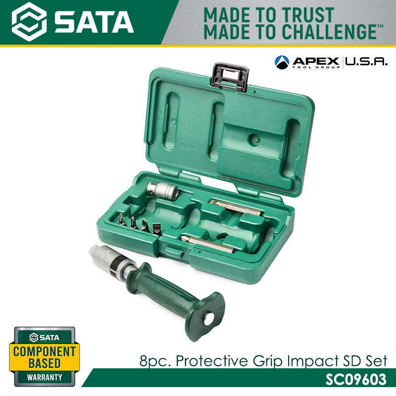 Sata SC09603 8Pc. Protective Grip Impact Driver Set - view 2
