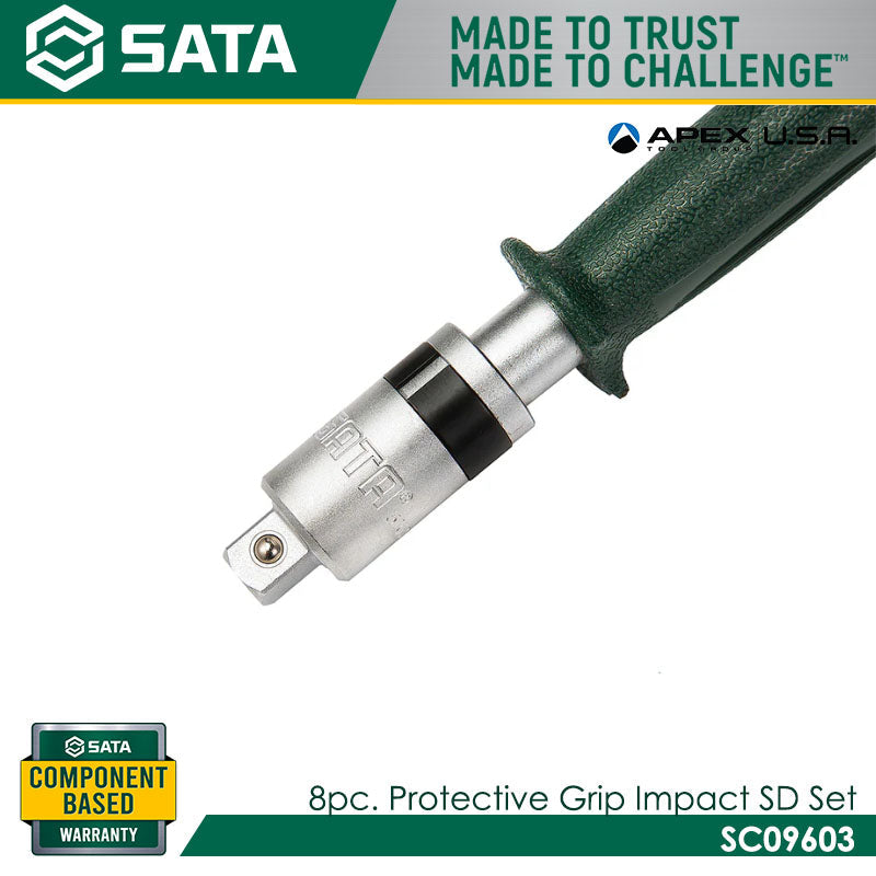 Sata SC09603 8Pc. Protective Grip Impact Driver Set - view 3
