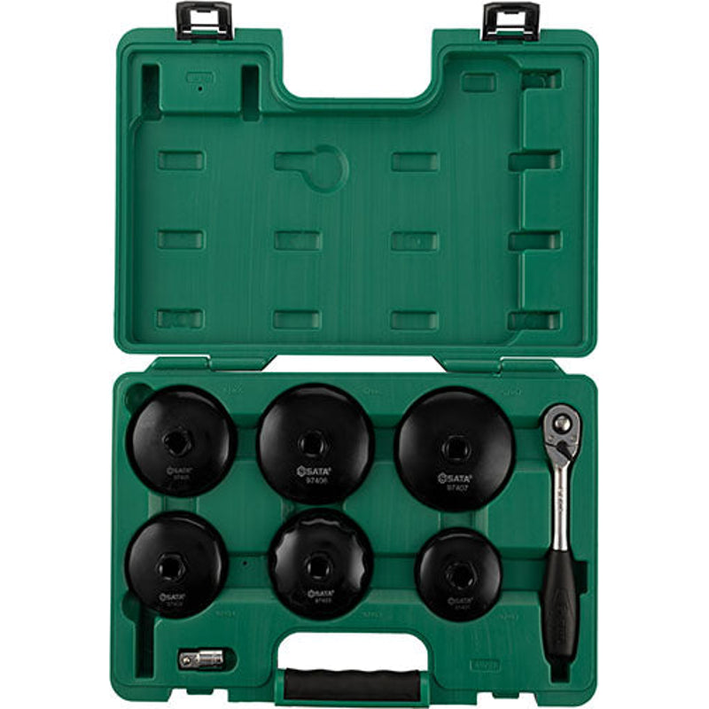 Sata SC09703 8Pc. End Cap Oil Filter Wrench Set Main image