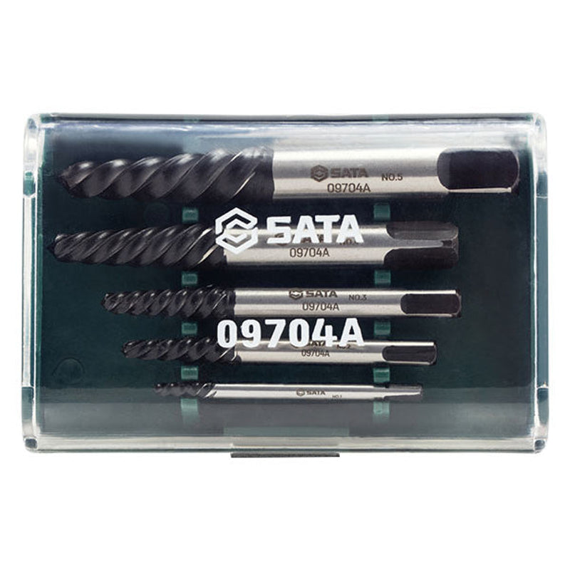 Sata SC09704A 5Pc. Coarse Threaded Screw Extractor Set
