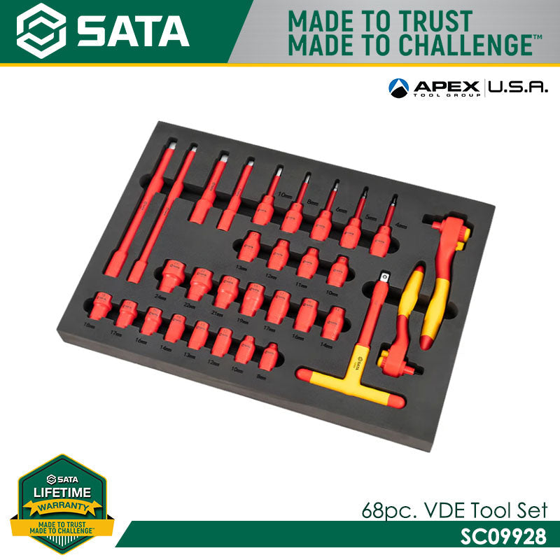 Sata SC09928 68Pc NEV Repair Tool Set - view 2