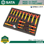 Sata SC09928 68Pc NEV Repair Tool Set - view 3