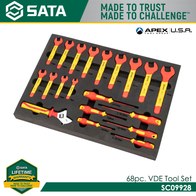 Sata SC09928 68Pc NEV Repair Tool Set - view 3