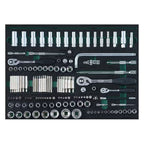 Sata SC09930 249pc Dr. Master Tool Set For Body Repair With 7 Drawers Trolley 95126 - view 2