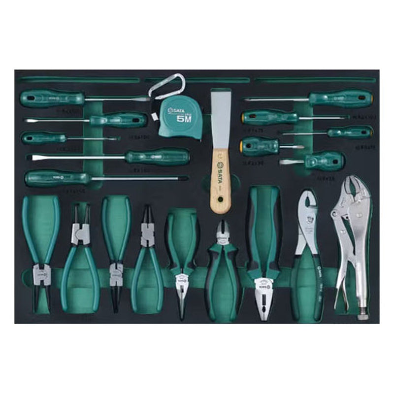 Sata SC09930 249pc Dr. Master Tool Set For Body Repair With 7 Drawers Trolley 95126 - view 3