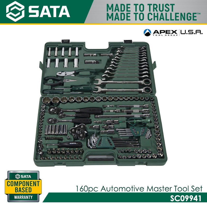 Sata SC09941 160Pc Automotive Master Tool Set Secondary image