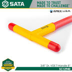 Sata SC12940 3/8" Dr. VDE T-Handle 200mm - view 2