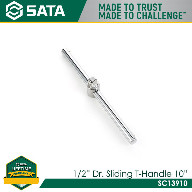 Sata SC13910 1/2" Dr. Sliding T-Handle 10" Secondary image