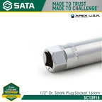 Sata SC13915 1/2" Dr. Spark Plug Socket 16mm - view 2