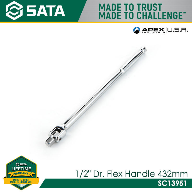 Sata SC13951 1/2" Dr. Flex Handle 17" (432mm) Main image
